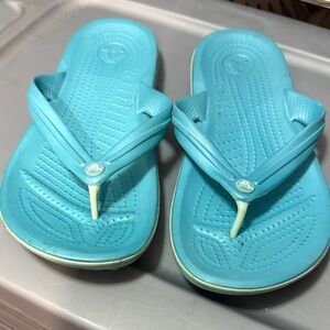 CROCS Blue Women's Slippers